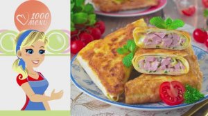 🌯 КОНВЕРТИКИ ИЗ ЛАВАША С КОЛБАСОЙ И СЫРОМ — хрустящие и сытные!