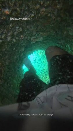 Underwater Adventure with Osmo Action 5 Pro 🌊 _ Coastal Pipeline Exploration