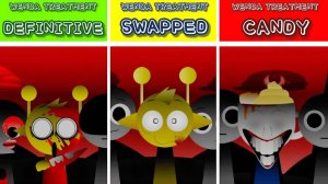 INCREDIBOX SPRUNKI WT 🍬 | CANDY VS RETEXTURED VS DEF PH6 🎨 | 3 В 1! 💣