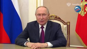 Владимир Путин обратился к выпускникам: «Ваш труд – будущее России»
