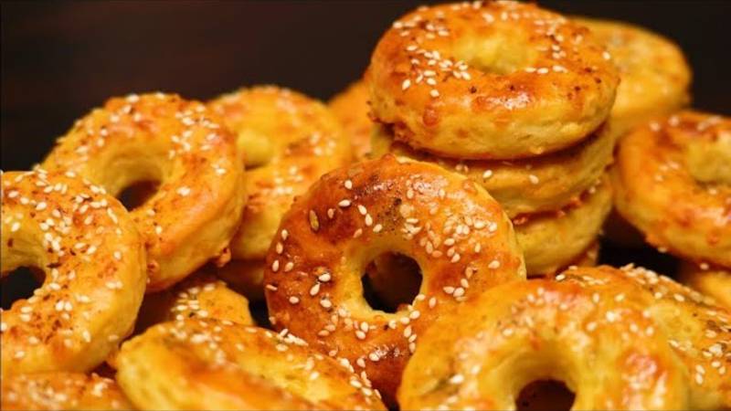 СЛИШКОМ ВКУСНО и ПРОСТО 😍 Слоистые БУБЛИКИ Творог - Сыр Простой рецепт Выпечка