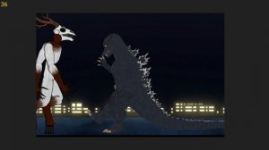 Годзилла 2004 VS древний виндиго