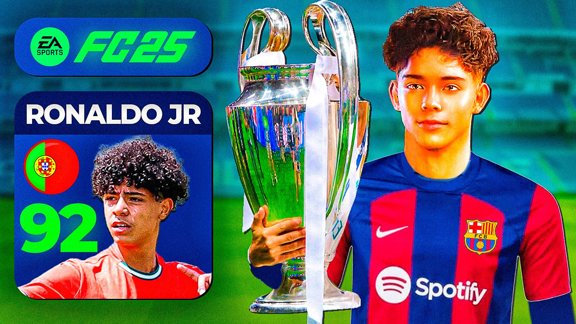НОВЫЙ КЛУБ RONALDO JR и ПЕРВАЯ ЛЧ - КАРЬЕРА ЗА RONALDO JR #2