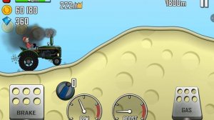 Играю в Hill Climb Racing (часть 9). Задача: управление одной педалью!!!