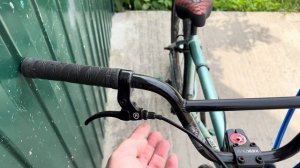 Странный ремонт большого БМХ - стритовый велосипед с хреновым ремонтом