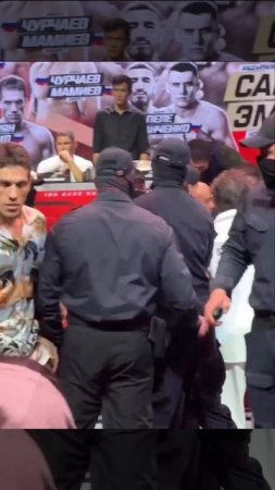 🔥 Амирхан Оев и Аловсет Мамиев сцепились с Шовхалом и Никархо прямо на конференции IBA Bare Knuckle