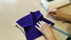 Как обработать высокие манжеты с воздушными петлями.