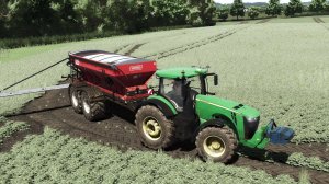 Farming Simulator 25 / Внесение удобрений John Deere 8400R