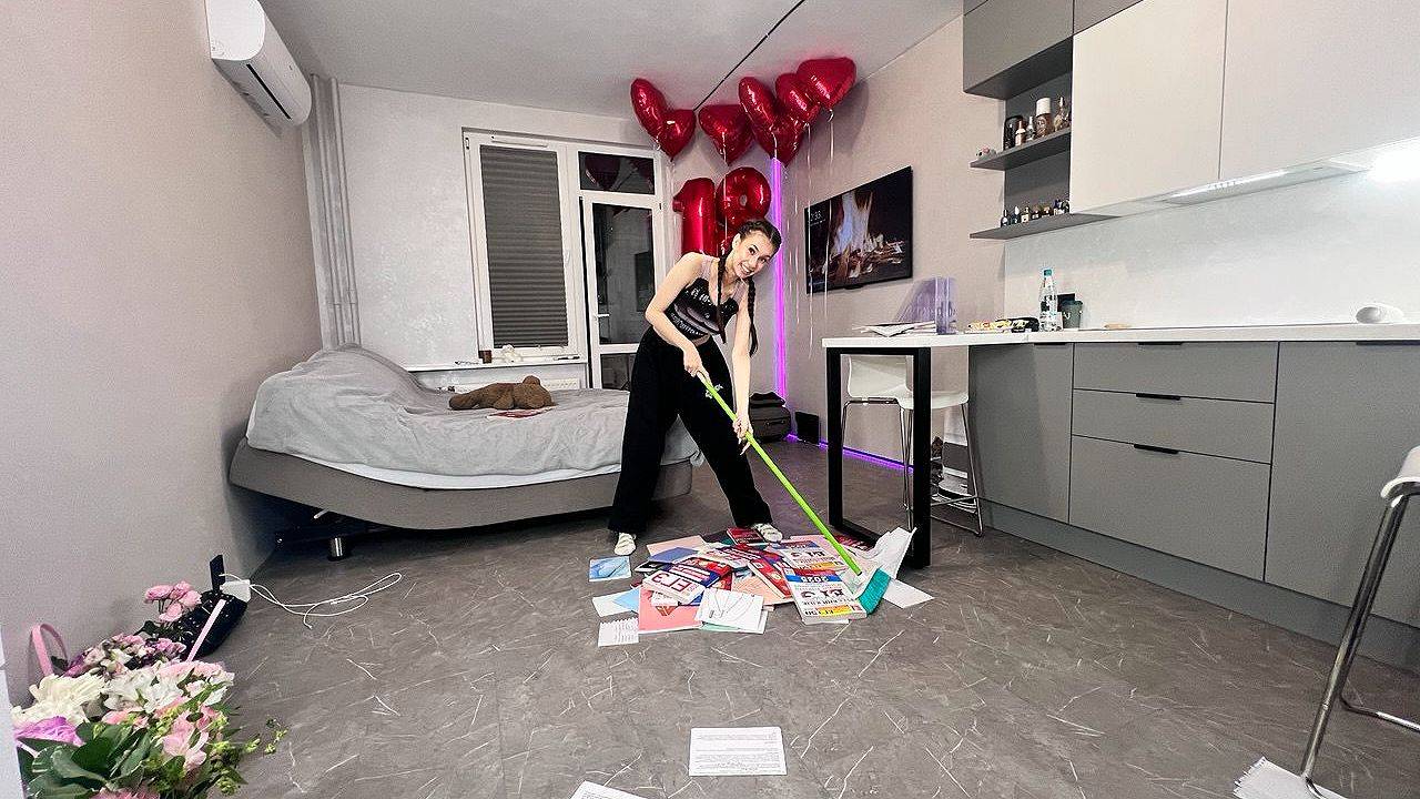 УБОРКА в КВАРТИРЕ перед ПОЕЗДКОЙ🥳