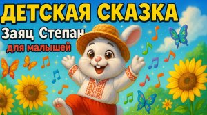 🌞 НОВЫЙ Детский мультфильм про Зайца Степана |Веселая Сказка для Малышей | Мультик для детей
