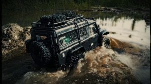 Летний радиоуправляемый гряземес Defender 4x4 MJX H8H