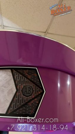 Силомер "Али Боксер" Flat Screen. Имеет современный внешний дизайн с вогнутым экраном. #алибоксер