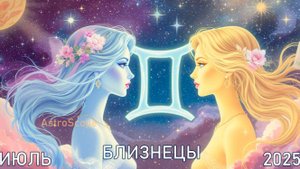 Близнецы в июле 2025 - Спокойствие в хаосе