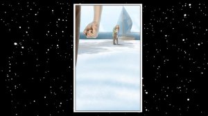 Процесс рисования страницы фантастического комикса Дары Бродячих Льдов - любовь и ревность