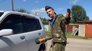 Nissan Cube az10 переварка порогов часть 2