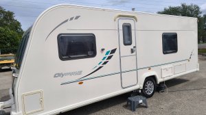 Алюминиевый караван,дом на колёсах,прицеп дача Bailey Olympus на 4 места с мувером и палаткой