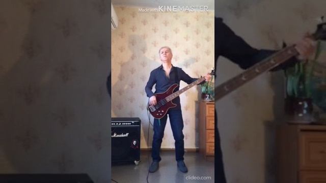 Galeon - One Sign (Bass cover) смотреть онлайн