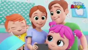 Учим Язык Животных! 🦁🐷🐰| Обучающие Мультики и Игры Для Детей | Little Angel Русский