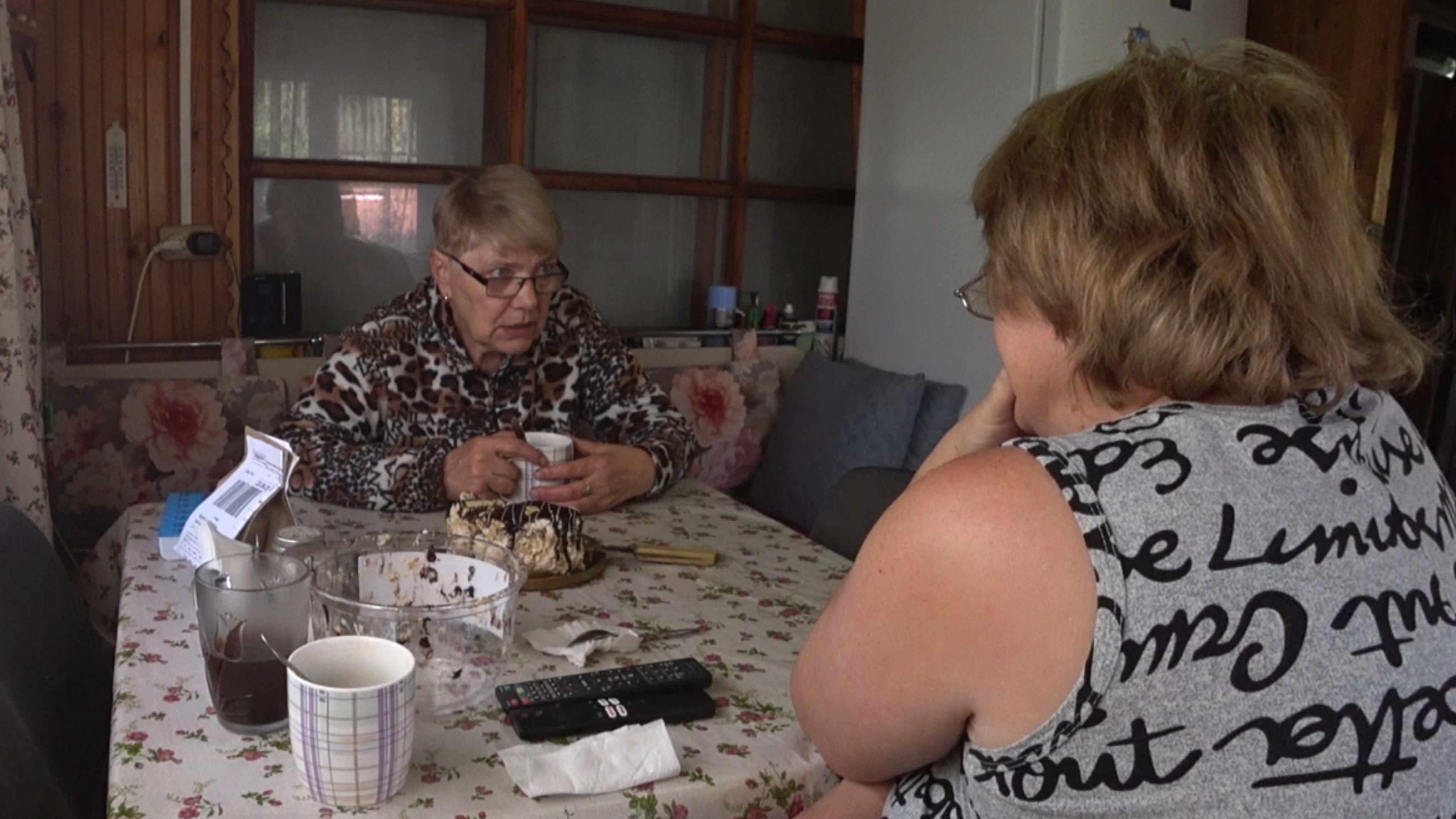 Чай попили , обсудили…