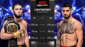 Ислам Махачев против Илии Топурии Полный бой - UFC 5