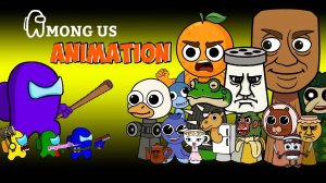 mong Us ПРОТИВ Итальянского Брейнрота, но они — Incredibox Спрунки | СМЕШНАЯ АНИМАЦИЯ AMONG US