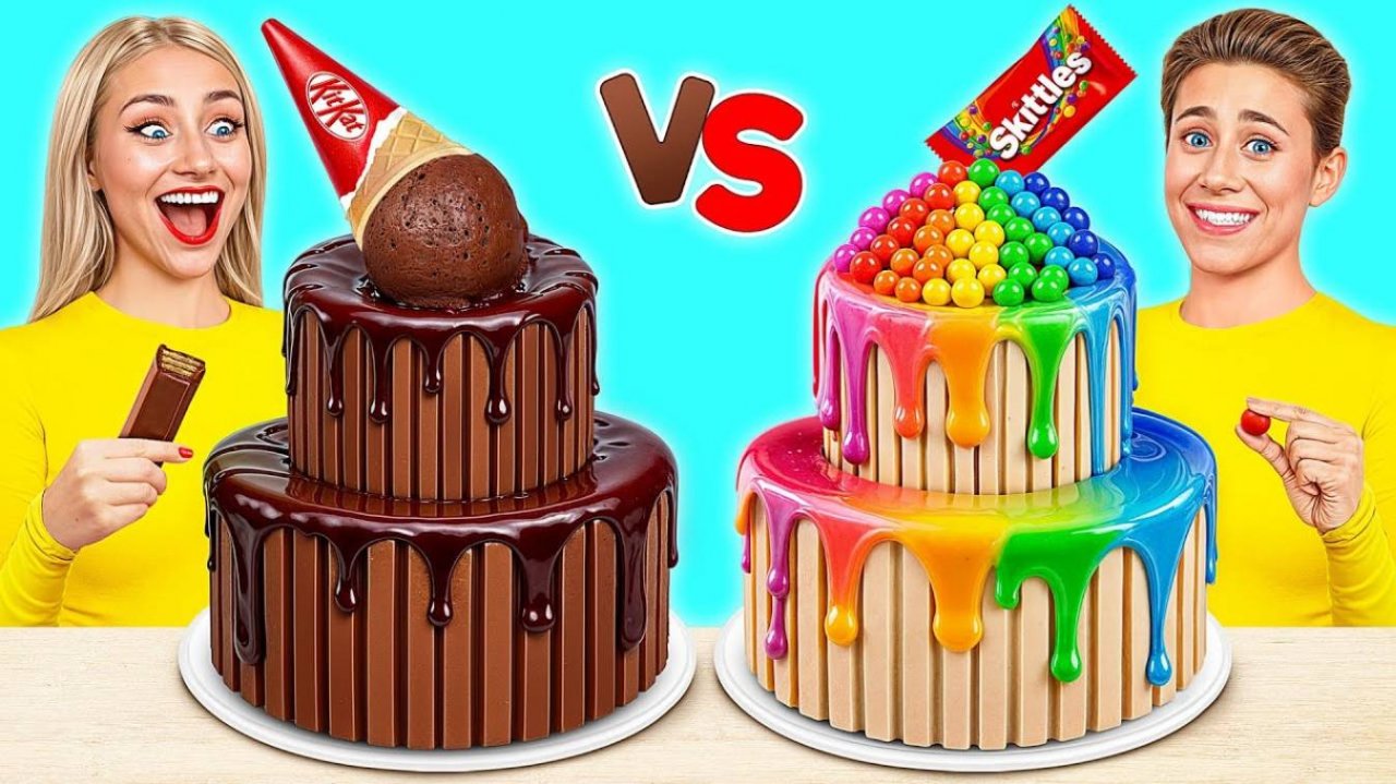 Укрась Торт Челлендж | Фантастические Лайфхаки с Едой