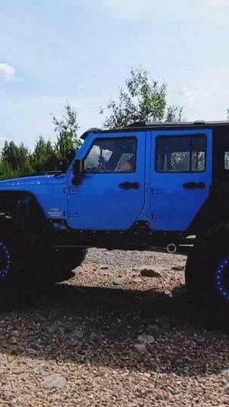 RC Jeep Wrangler JK Rubicon Full Custom Hobbywing Fusion SE system #rctrophy #rcoffroad