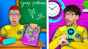А4 : 24 Часа в ШКОЛЕ СУПЕРГЕРОЕВ ! ВЛАД А4