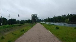 Нацпроект, набережная р.Луги.