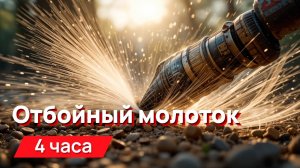 Звуки для соседей - звуки отбойного молотка и стройки