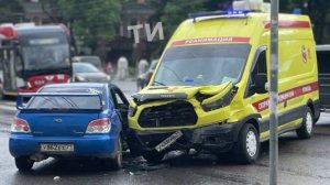 Подборка дтп скорых и трамваев 2025