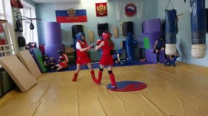 ушу-саньда. турнир на 9 мая Спасибо Деду за Победу-2025. дети 10 лет.Горбуноа Алиса и Лимененко Вале