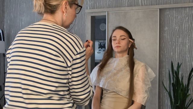 Два образа на Beauty-съемке со стилистами