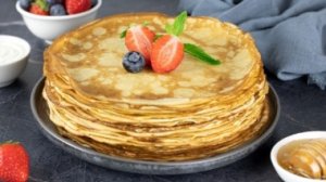 БЛИНЫ самый вкусный рецепт.Получаються тонкие и вкусные!