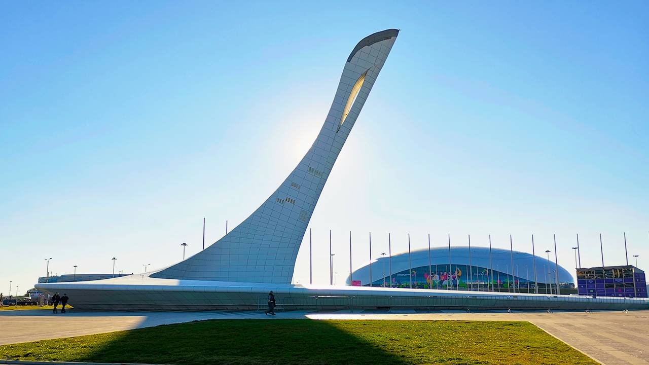 Walking in Adler | Сириус: Олимпийский парк |4K| (February 25, 2024)