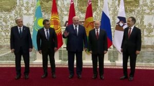 Совместное фото глав государств – членов Высшего Евразийского экономического совета, Минск, 27 июня