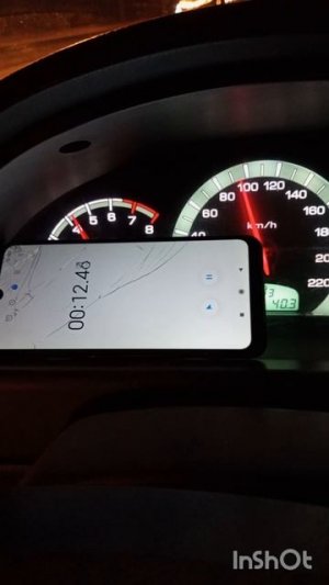 Замер скорости на Ssang Young Rexton RX320. От 0-100 км/ч.