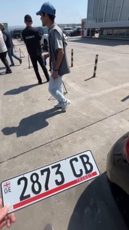 Транзитные номера в Грузии