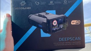 Регистратор Neoline DEEPSCAN WiFi работа в деле!
