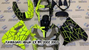 Kawasaki Ninja ZX-9R 2002-2003 ||| мотопластик.рф
