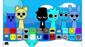 Краска для Спрунки Incredibox 😱 Песня для Спрунки Incredibox