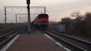 Тепловоз 2ТЭ10У-0460. Звук 10Д100.