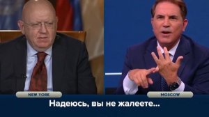Американский ведущий не чувствует себя в Москве,как дома и говорит...