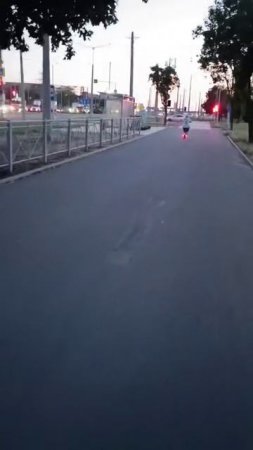 Вот такой неадекват вчера носился по аллее в Мариуполе 

Вилял от бордюра к бордюру. Музыка орала. П