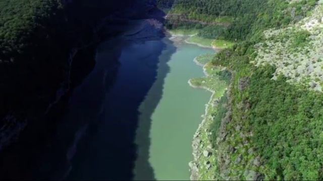 Озера Амткел с птичего полета)