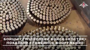 Военнослужащие группировки войск Восток» в ходе зачистки лесополосы обнаружили схрон с вооружение...