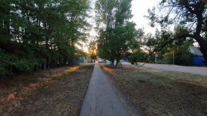 Сальск Кутузова. Дорожка мимо Аквапарка