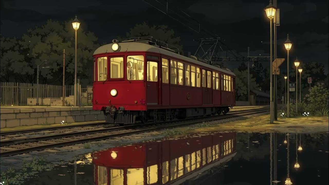 night reflections quiet rides and shimmering lights a playlist for after rain night смотреть онлайн