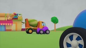 helper cars garbage truck