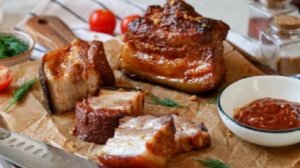 Свиная грудинка. Очень вкусный рецепт